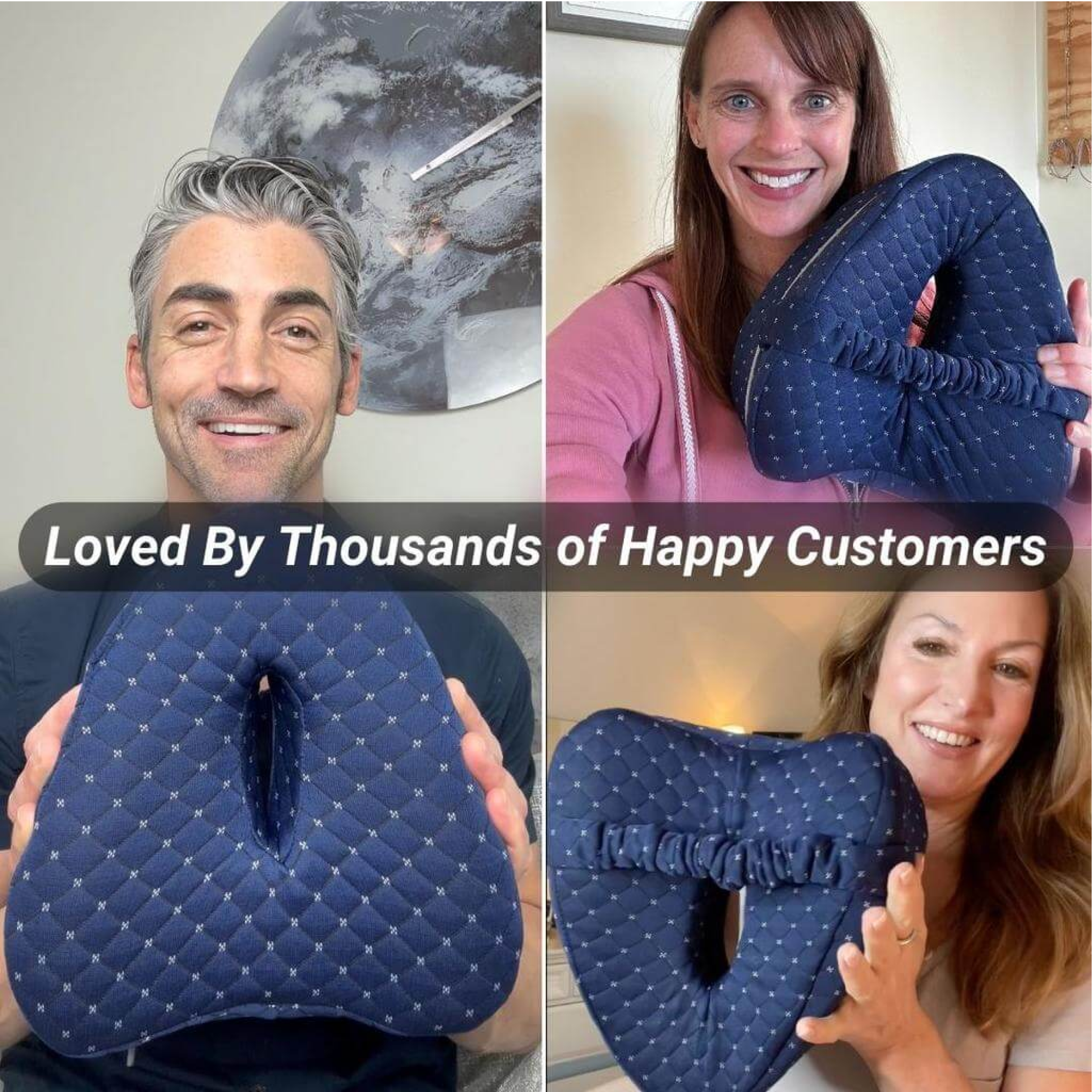SmoothSpine™️ Alignment Pillow - Relieves Hip & Back Pain for Side Sleepers