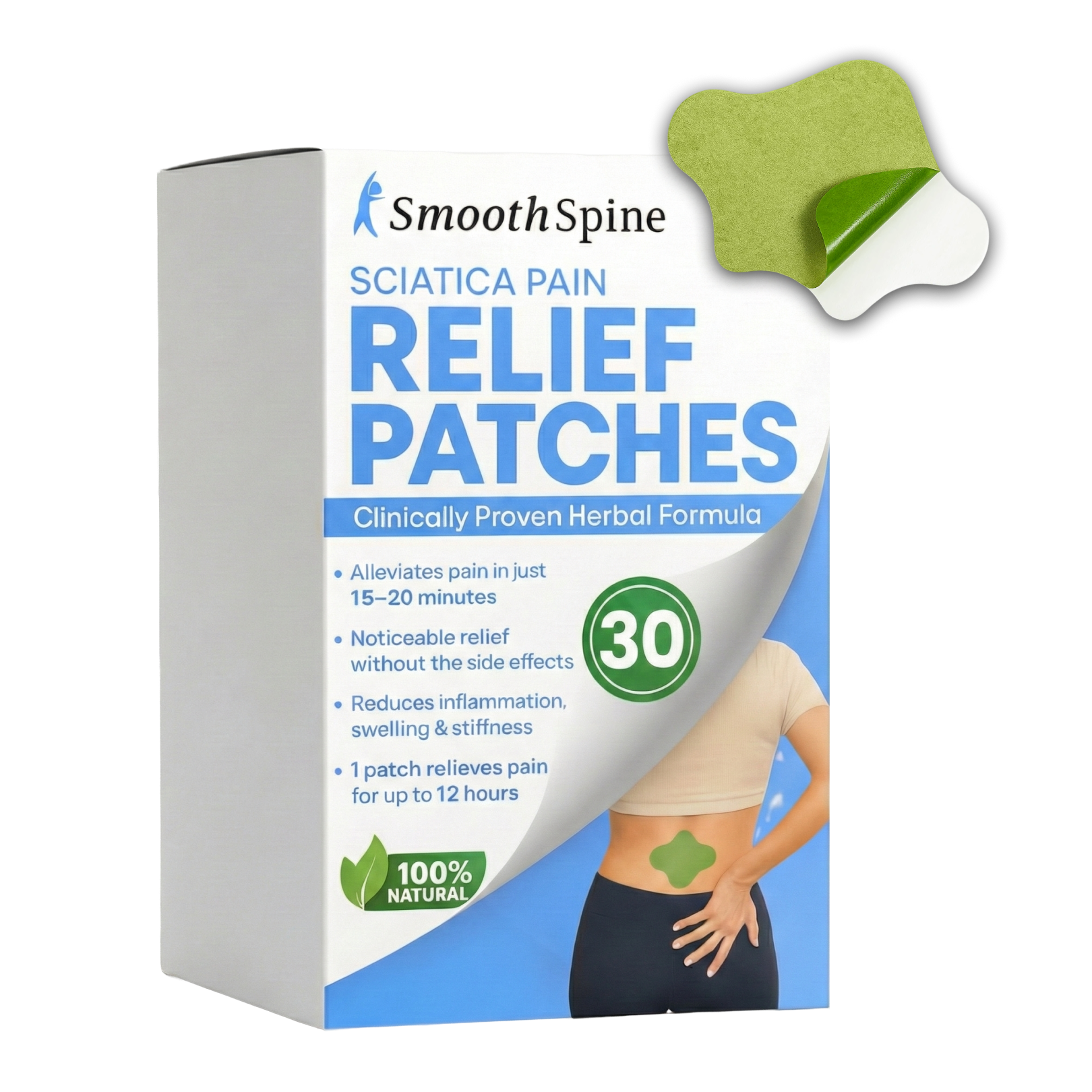 Sciatica Back Pain Relief Patches (30pcs)