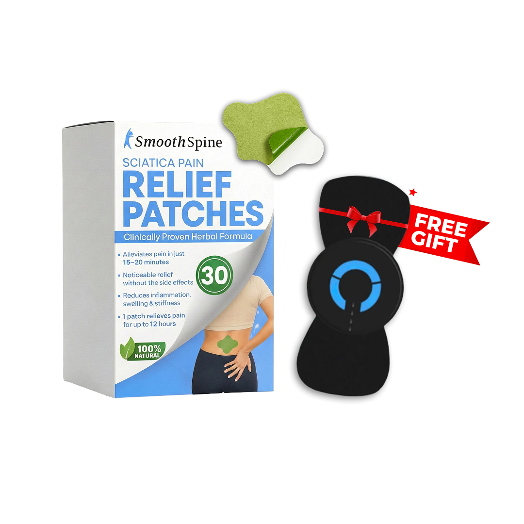 30 Back Patches + NMES Massager