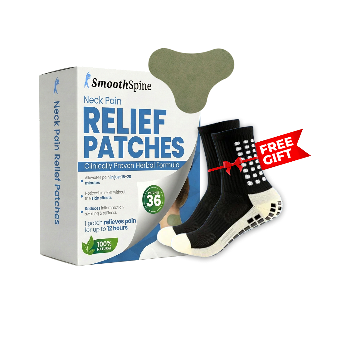 30 Neck Patches + Sleep Compression Socks