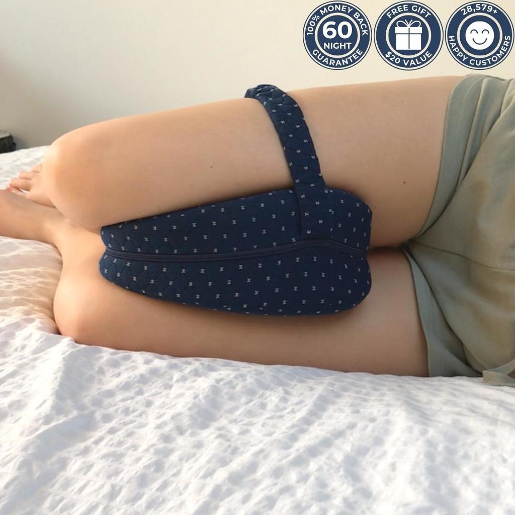 Sleep-position-Pillow-between-knees-770w - Symmetry Physical Therapy