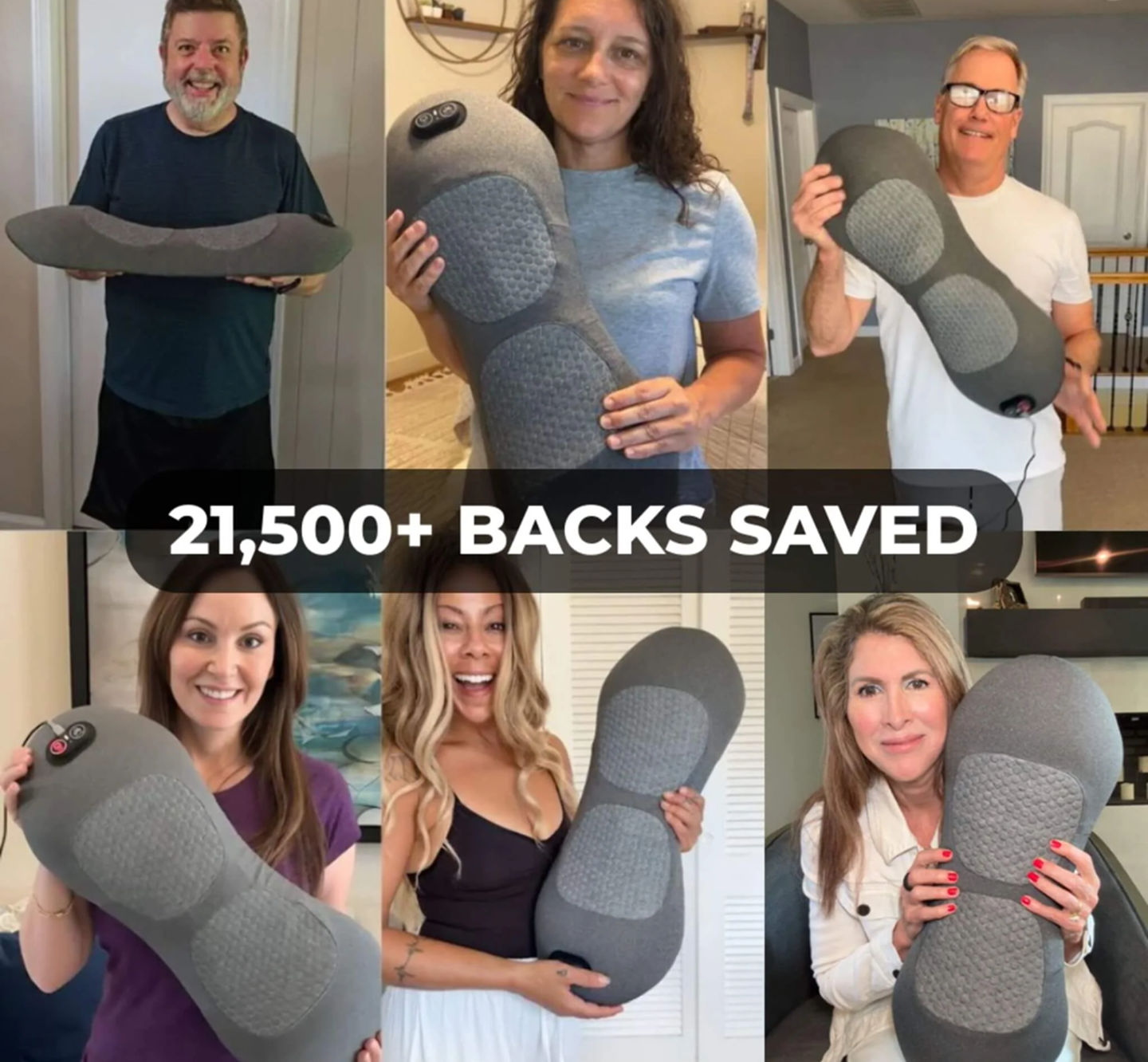 21,500+ backs saved - real SmoothSpine customers
