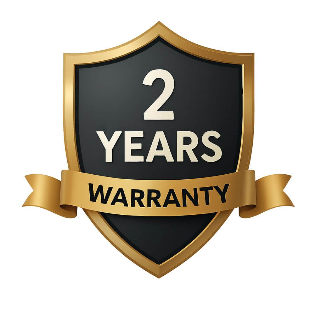 2-Years Warranty
