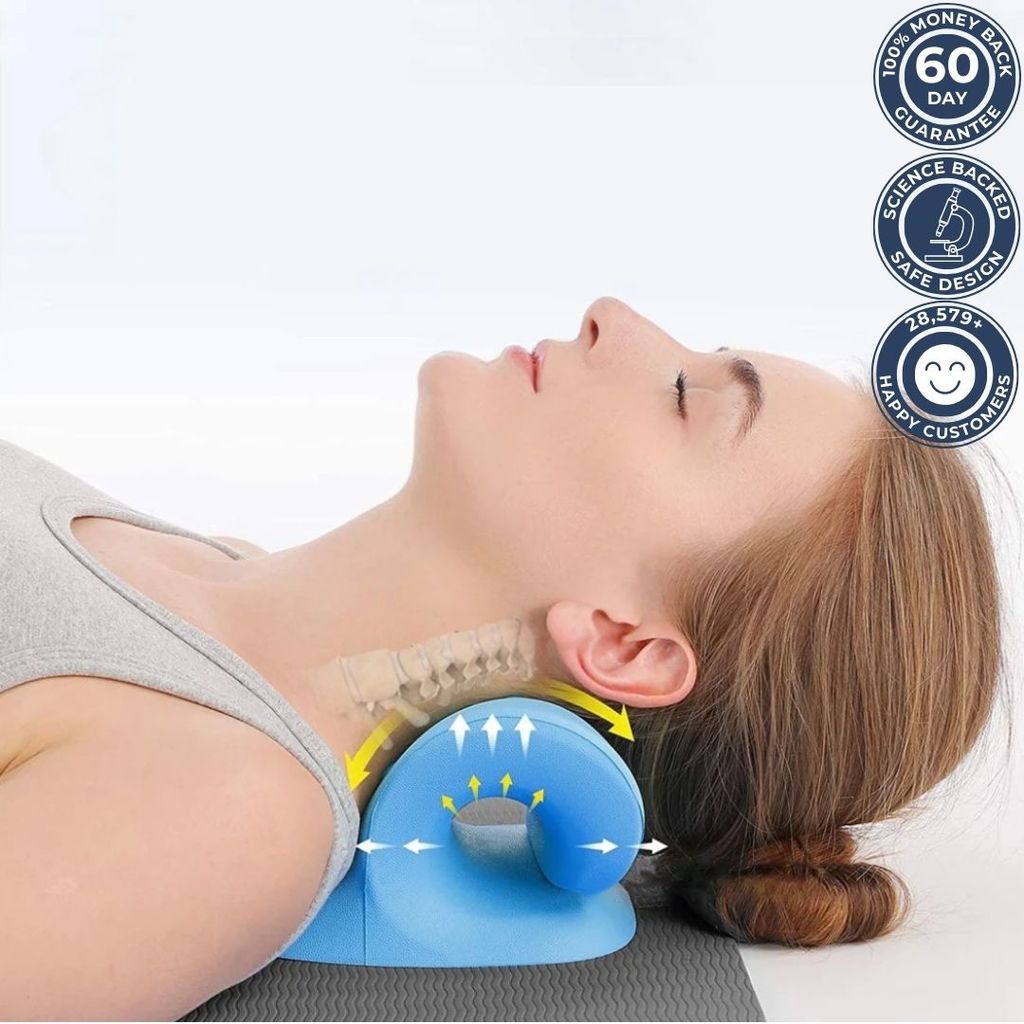  Smooth-Spine Alignment Pillow, Relieve Hip Pain and