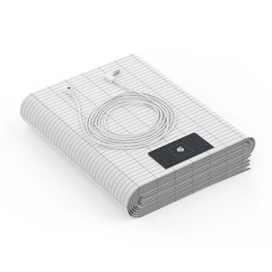 SmoothSpine grounding bedsheet